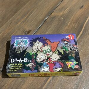 The Rugrats Movie Dil-A-Bye Cassette Tape Blockbuster Play Pak Vol. 1 Promo NEW